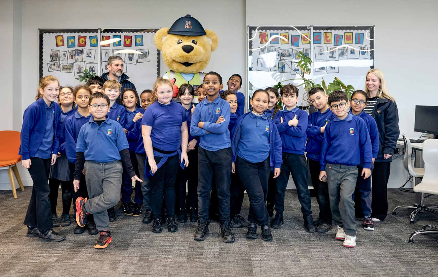 Our mascot, Billy, joined young students at Barlby Primary School in North Kensington.