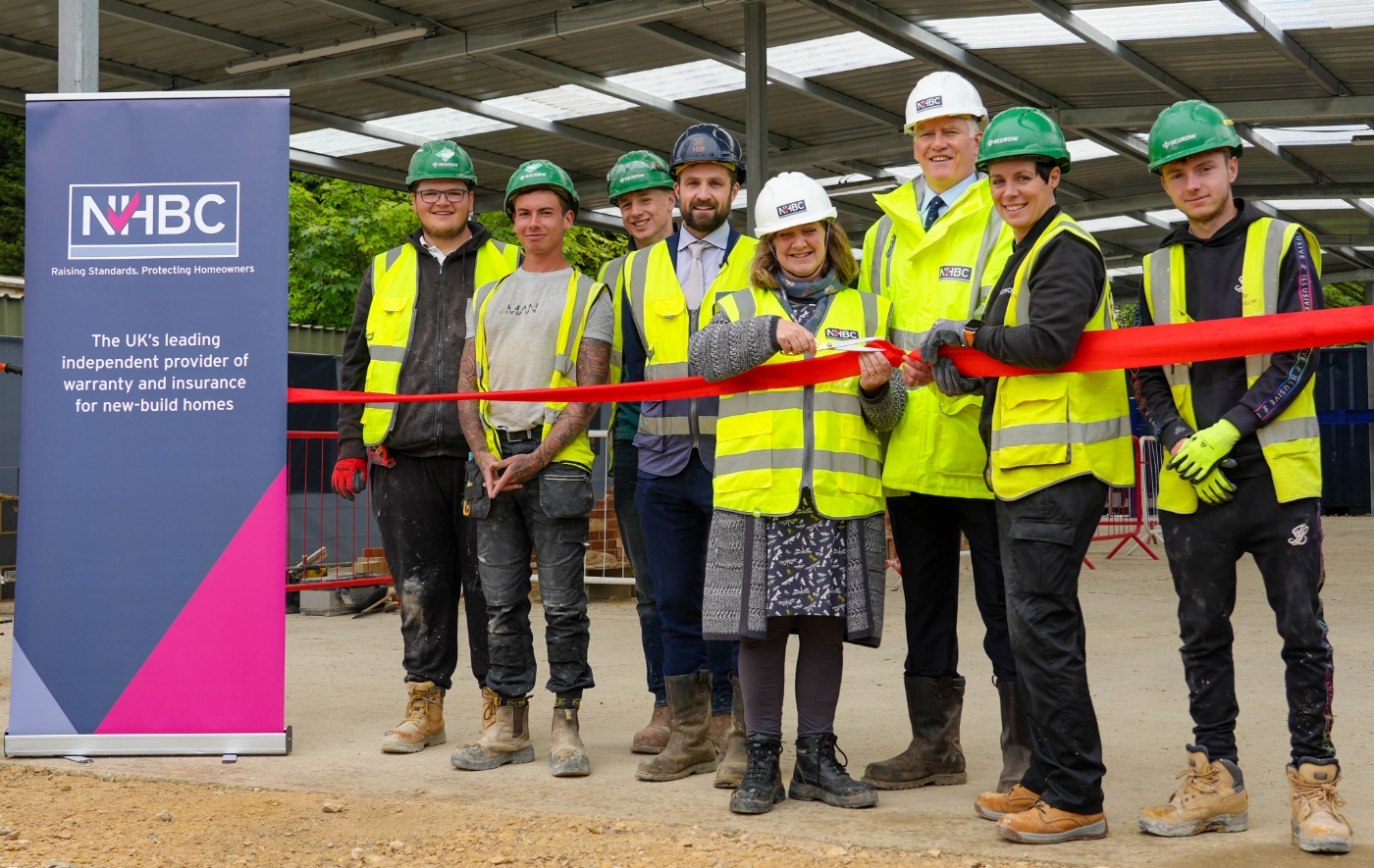 The opening of the purpose-built NHBC Training Hub in West Cambridge.