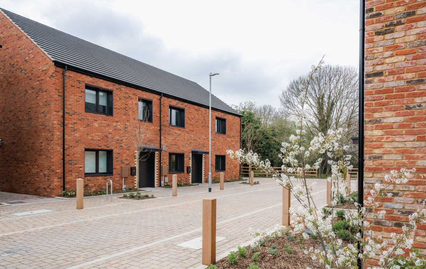 Passivhaus affordable homes at Fen Road, Cambridge.