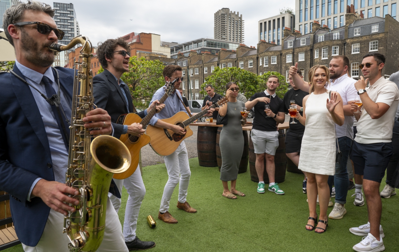 Summer Party at the Artillery Garden.