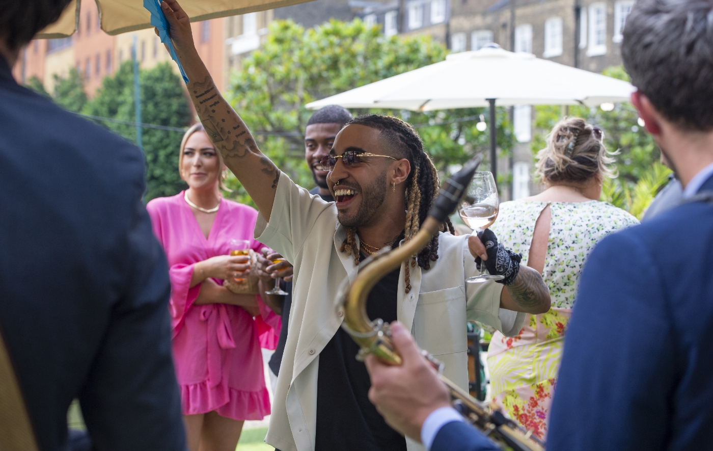 Summer Party at the Artillery Garden.