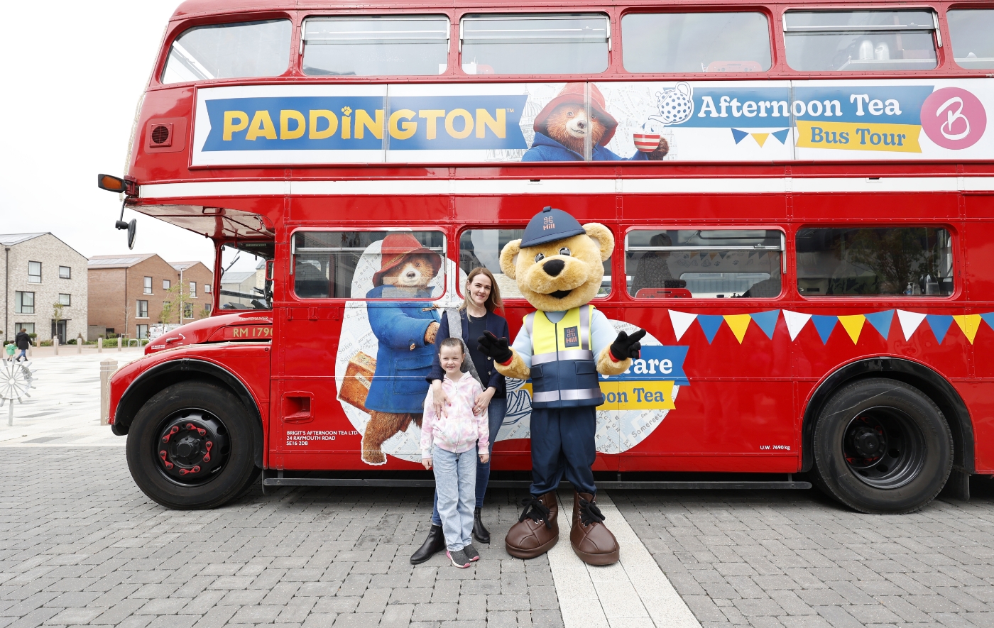 The Paddington bus visited Marleigh, Cambridge.